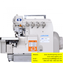 JK-799S-5-03-333 máy vắt sổ Jack ,máy vắt sổ 2 kim 5 chỉ ,khoảng cách kim 5mm ,bờ vắt sổ 5mm ,cắt chỉ điện ,không nâng chân vịt