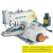 ZJ1377-BD đầu máy nút Zoje ,máy đính nút liền trục ,chuyển đổi được nút thẳng và xéo