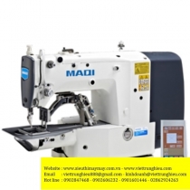 LS-T1904E máy lập trình Maqi ,máy may chương trình điện tử cắt chỉ nâng chân vịt tự động ,khổ may 60x40mm ,motor Dahao ,panel LCD