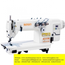 SM-8380D máy móc xích Simon ,máy 2 kim móc xích 2 kim song song ,motor liền trục tiết kiệm điện