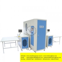 JN-928 máy thổi gòn Gjn ,máy thổi gòn ,nhồi lông vũ 2 đầu dùng trong áo gió ,jacket ,thú nhồi bông ,định lượng chính xác số bông cần nhồi