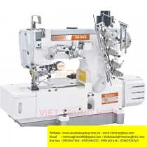 SM-598D-01-UT máy viền bằng điện tử Simon ,máy trần viền 3 kim đánh bông đầu bằng điện tử ,cắt chỉ điện và nâng chân vịt tự động