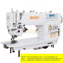SM-8990-NF-7C4 máy may Simon ,máy 1 kim xén điện tử trụ kim bơi ,nâng chân vịt tự động