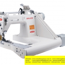 BRC-T9270D-12-2PL-Q máy cuốn sườn Bruce ,máy cuốn sườn 2 kim 2 trợ lực trên dưới ,chuyên hàng sơ mi thông thường hoặc áo mưa ,motor liền trục ,cự ly kim 4.8mm hoặc 6.4mm