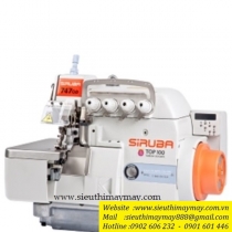 Máy vắt sổ Siruba 747QD-514M2-23-ECB loại 2 kim 4 chỉ điện tử cắt chỉ điện ,khoảng cách kim 2mm ,bờ vắt 4mm ,motor liền trục