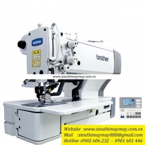 HE-800B-03 máy khuy Brother ,máy khuy bằng điện tử chuyên dùng cho loại vải dệt kim