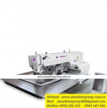 HMS-3020GB-01A máy may chương trình Hikari ,máy lập trình điện tử khung 300x200mm cắt chỉ tự động bằng hơi
