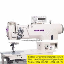HT9210TAH-7P3 máy 2 kim Hikari ,máy 2 kim cố định điện tử cắt chỉ tự động chuyên hàng dày