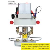 KW-03-100 máy đóng nút Kawa ,máy dập nút đồng dùng hơi 3 chế độ khác nhau ,có thiết bị bảo vệ tay an toàn