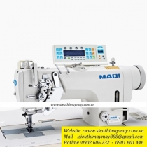 LS-8750N-D3 máy 2 kim Maqi ,máy 2 kim di động ổ lớn điện tử cắt chỉ tự động
