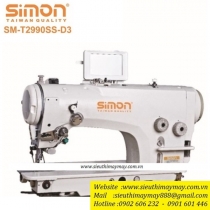 SM-T2990SS-D3 máy zigzag Simon ,máy zigzag điện tử cắt chỉ tự động ,motor liền trục ,sử dụng nhiều mẫu chương trình khác nhau