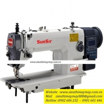 SS-H303E-TD3 máy may Sunsir ,máy may 1 kim bước điện tử cắt chỉ tự động